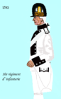 10e régiment d’infanterie de ligne 1792 bis 1794