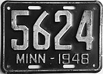 Номерной знак Миннесоты 1948 года.JPG