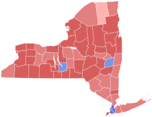 1994 New York Attorney General election results map by county.svg