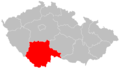3. Jihočeský kraj (do 30. 5. 2001 Budějovický kraj) – České Budějovice