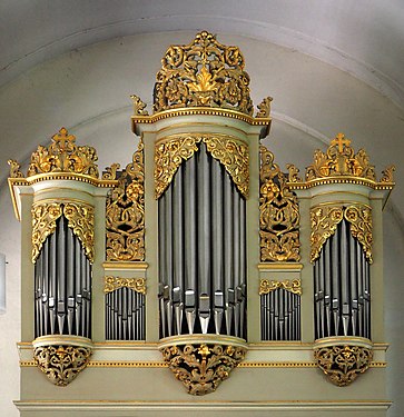 Prospekt der Orgel