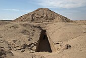 Pyramid of Piye, a Nubian king who conquered Upper Egypt and brought it under his control, at El-Kurru (Sudan)