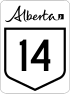 Alberta Highway 14.svg