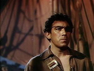 Anthony Quinn in a screenshot from the trailer...