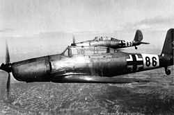 A Luftwaffe egyik Ar 96B köteléke