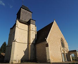 The church of Saint-Pierre, in Avezé