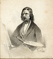 Portret van B.C. Koekkoek uit 1844