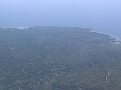 Borbon, Cebu mountains from air