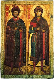 Holy Martyrs and Passion-bearers Boris and Gleb.