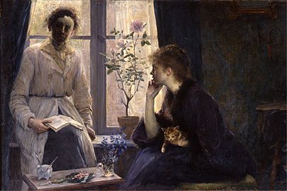 Louise Breslau, Contre-jour, 1888