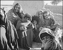 An Afghan family near Kholm, 1939 - most Afghans are tribal. CH-NB - Afghanistan, Kulm (Khulm, Kholm)- Menschen - Annemarie Schwarzenbach - SLA-Schwarzenbach-A-5-21-110.jpg