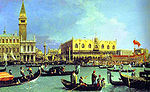 Canaletto, The Bucintoro at the Molo on Ascension Day, c. 1732.jpg