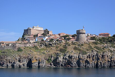 Vue avant du Fort de San Giorgio.