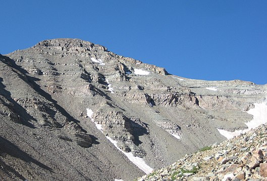 9. Castle Peak staddling Pitkin and Gunnison counties