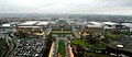 The Centenary Palace in Heysel Park, a centrepiece at the Expo (viewed from the Atomium).