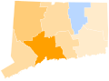 1832 United States Presidential Election in Connecticut by County