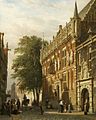 City Hall, Kampen in 1832 by Springer