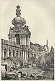 Zwinger sa Dresden, mayor na tra baho ni Pöppelmann