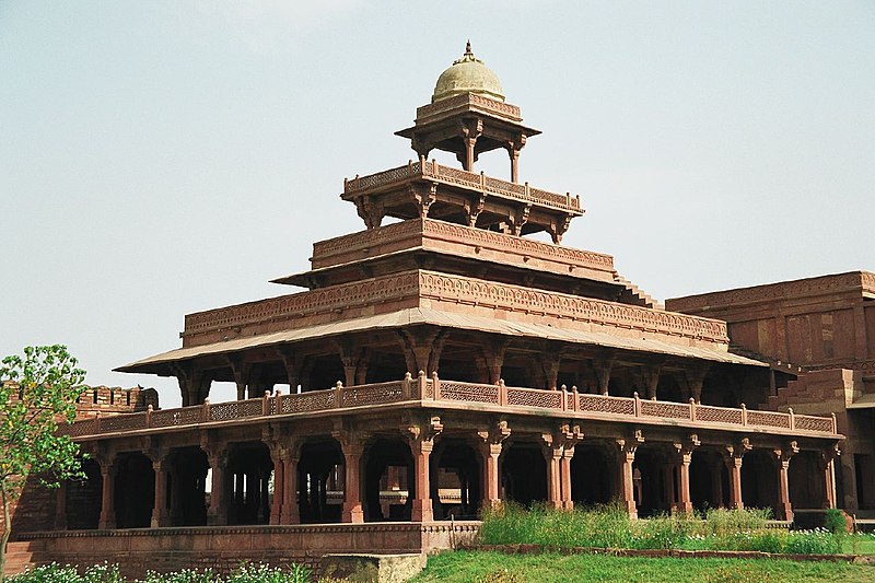 File:Fatehpur Sikri Panch Mahal.jpg