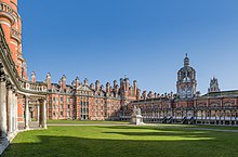 Royal Holloway, University of London in Surrey, England Founder's Building, Royal Holloway, University of London - Diliff.jpg