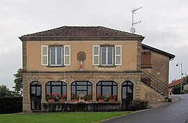 The town hall in Hagécourt