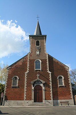 De kerk van Sint Victor (1852)