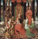Matrimonio mistico di santa Caterina d'Alessandria e sacra conversazione di Hans Memling, 1479