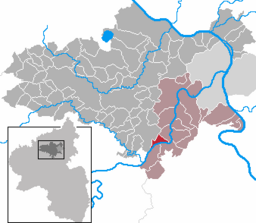 Läget för Hatzenport i Landkreis Mayen-Koblenz