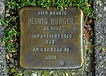 Stolperstein für Hedwig Burger (Turnseestraße 9)