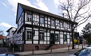 Hertingerstraße, 16e-eeuws vakwerkhuis