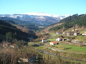 Aldeia de Ipiñaburu, no município de Ceánuri