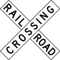 W23 Railroad Crossing