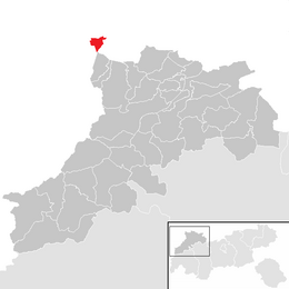 Location in the district