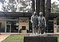 Ralph Honner Kokoda Education Centre and Fuzzy Wuzzy Angel statue