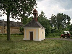 Empírová kaple sv. Martina z 1. poloviny 19. století