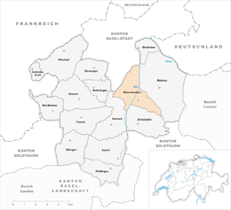 Münchenstein – Mappa