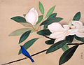 White flowers and bird (1930s)