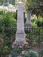 Síremléke Kolozsváron a Házsongárdi temetőben