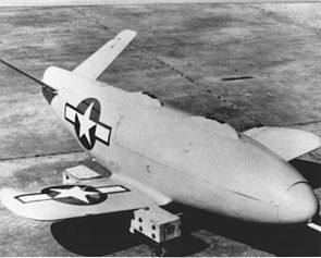 eine LBD-1 Gargoyle auf der NAS Mojave, 1946