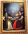 Retrato da familia Gozzadini (1584). Pinacoteca Nacional de Boloña