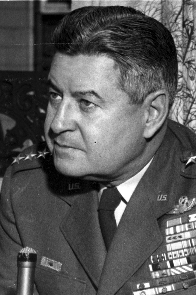 U.S. Air Force General Curtis E. LeMay.