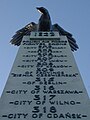 Polish Air Force Memorial, dłuta Lubelskiego, w Ruislip, w Londynie