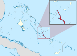 Long Island (Bahamas) - Localizzazione