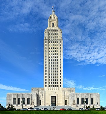 Edifício sede do governo do estado da Luisiana, Baton Rouge, Estados Unidos. (definição 11 753 × 12 708)