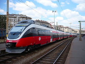 Deutsch: MÁV Telent der Reihe 5342 im Bahnhof ...