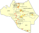 Map of Kuala Langat District, Selangor 雪兰莪州瓜拉冷岳县地图