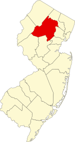 Map of New Jersey highlighting Morris County.svg