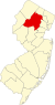 Карта штата Нью-Джерси с указанием округа Моррис.svg