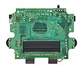 The Motherboard back, showing the cartridge slot.