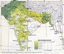 Percentage of Muslims by district, 1909 Muslim percent 1909.jpg